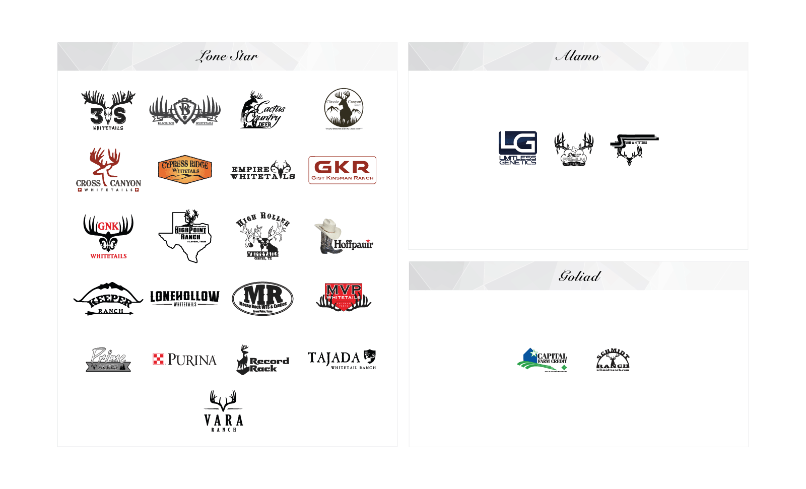 2020 Annual Sponsors